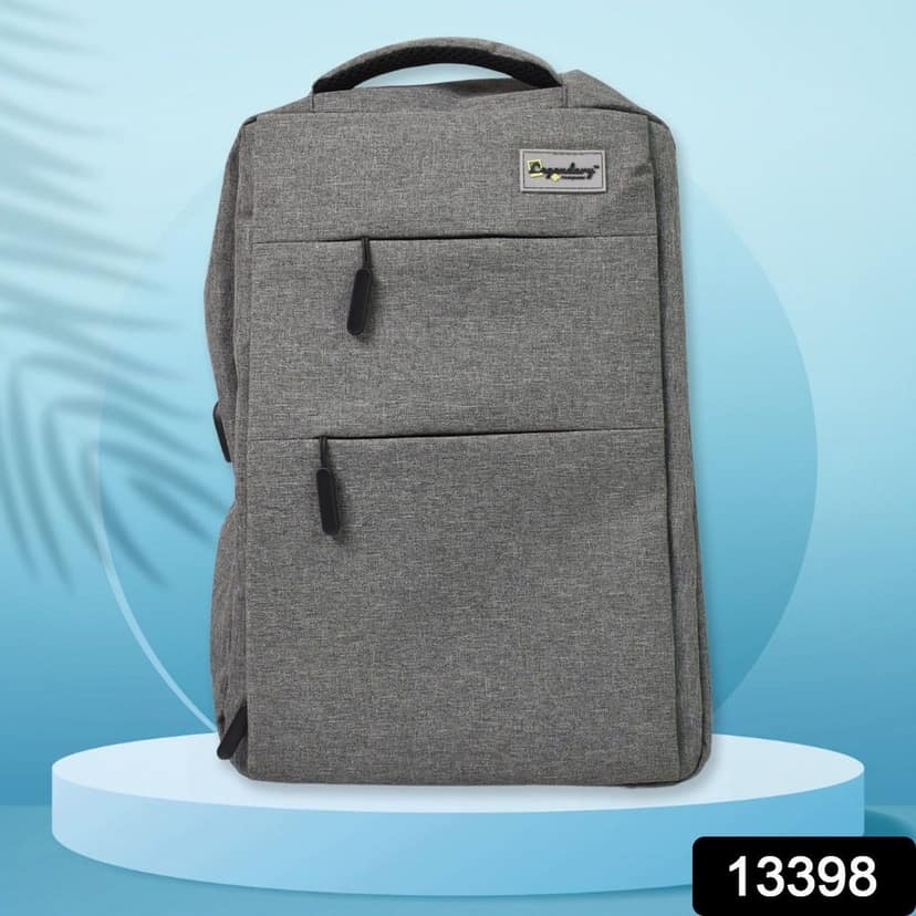 Laptop Backpack / Office Bag / School Bag / College Bag / Business Bag / Travel Backpack (1 Pc / Shoulder Belt / Strap Not Included) view 2