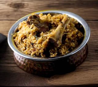 Mutton Seeraga Samba Biryani