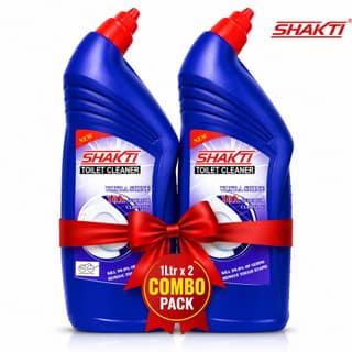 SHAKTI Toilet Cleaner 1 Ltr - 2 Pcs Combo