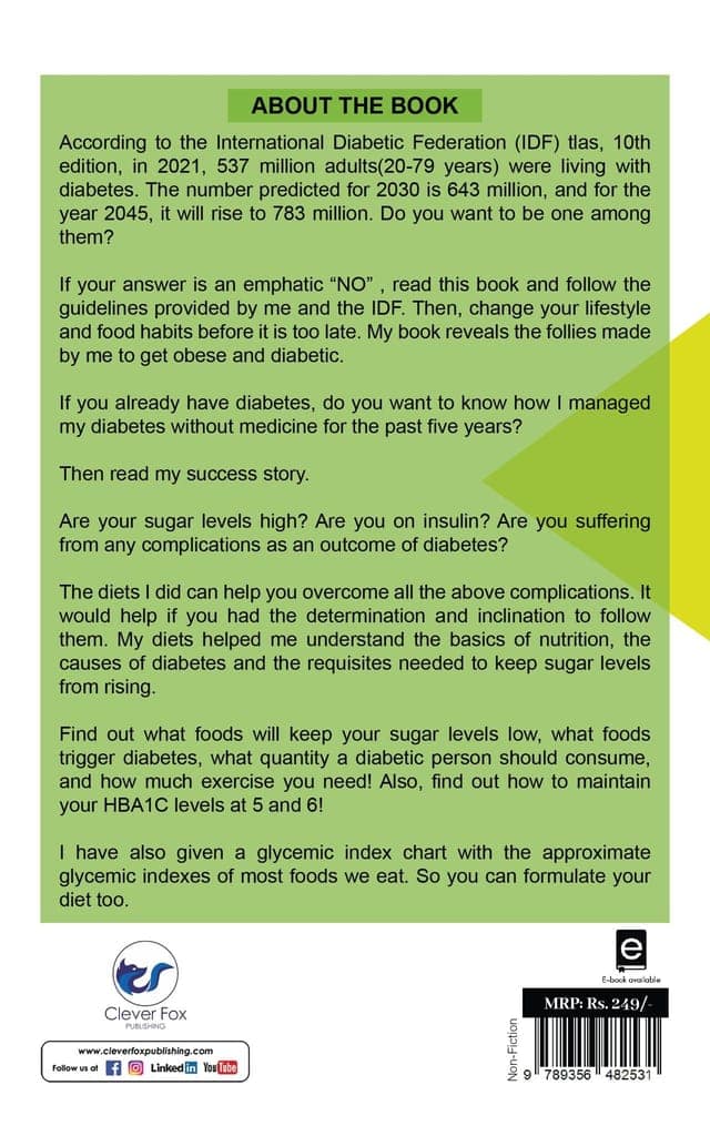 Five Years of Managing Diabetes Without Medicine: My Success Story [Paperback] Suvarna Reddy view 2