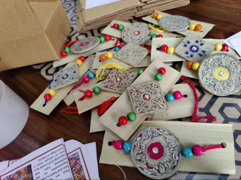 PALMLEAF RAKHI view 2