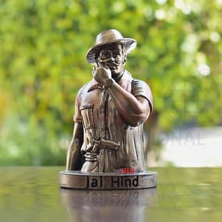 WELNO Bhagat Singh Statue Indian Freedom Fighter Figurine for Home Office Table Décor