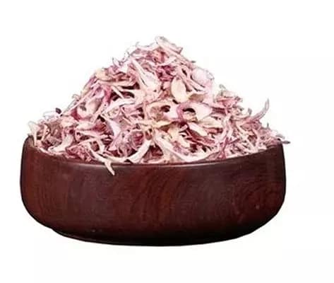 Nutriesfood Dehydrated Red Onion Flakes 100gm – Premium Quality, Aromatic and Convenient Red Onion Flakes for Cooking, Seasoning, and Garnishing