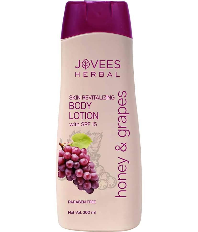 Jovees Herbal Honey & Grape Hand & Body Lotion For Nourishment For All Skin Types 300ml (Pack of 1)