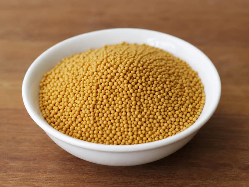 Yellow Mustard Seeds (1kg Pack) view 2