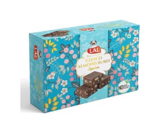 Lal Sweets Choco Almond Burfi - 200g