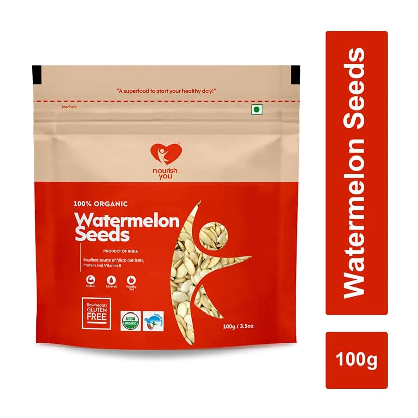 nourish you Raw Watermelon Seeds
