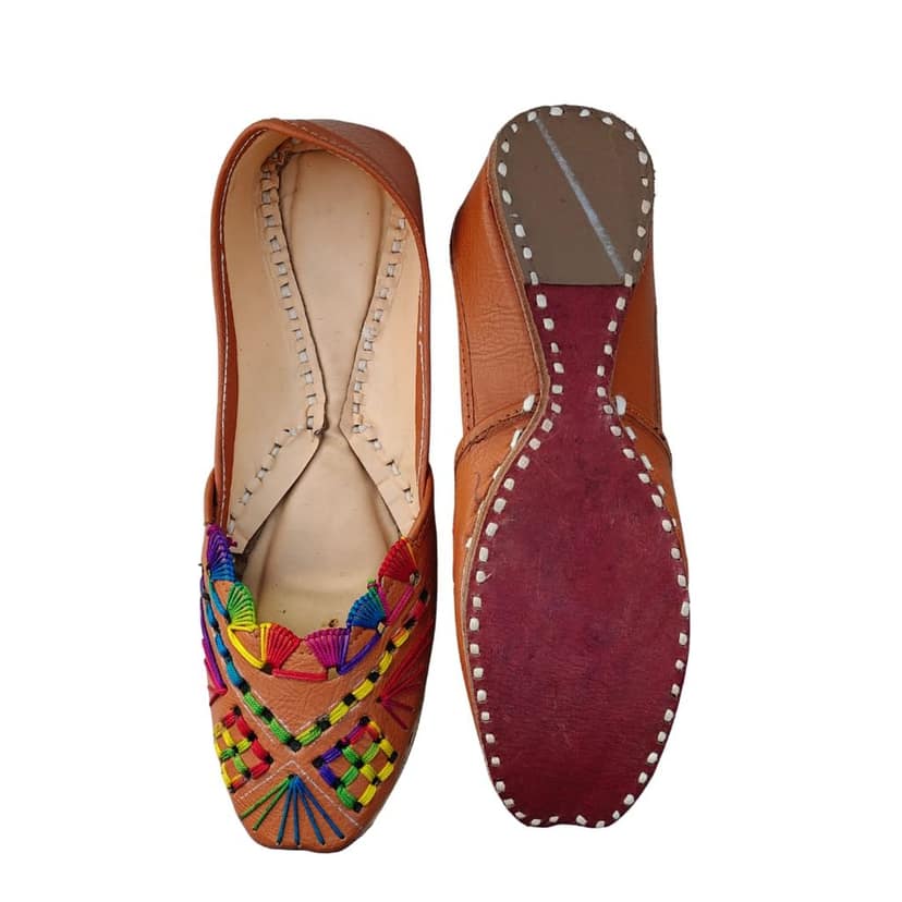Faux Leather colorfull designed Jutti : Women view 2