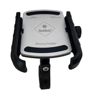 BOBO BM4 Jaw-Grip Waterproof Bike/Motorcycle/Scooter Mobile Phone Holder Mount, Ideal for Maps and GPS Navigation (Silver) BOBO BM4 Jaw-Grip Waterproof Bike/Motorcycle/Scooter Mobile Phone Holder Mount, Ideal for Maps and GPS Navigation (Silver) - Silver