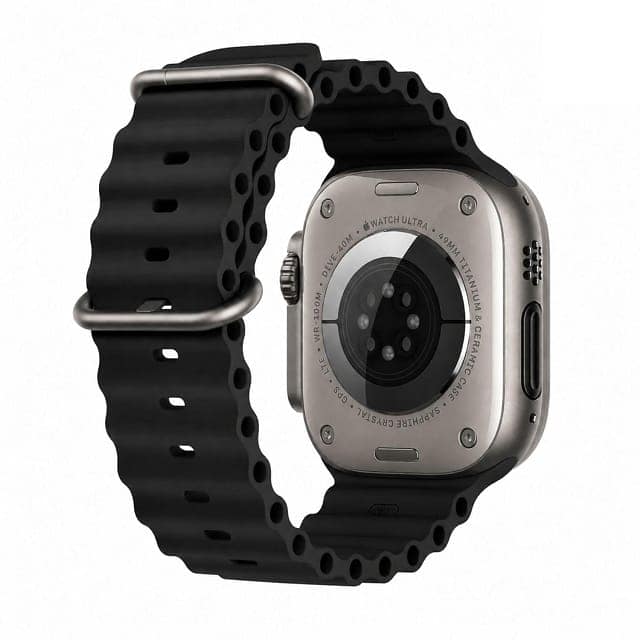T800 Smart Watch with 1.99 Inch Display Bluetooth Calling, BLACK, BLACK view 2