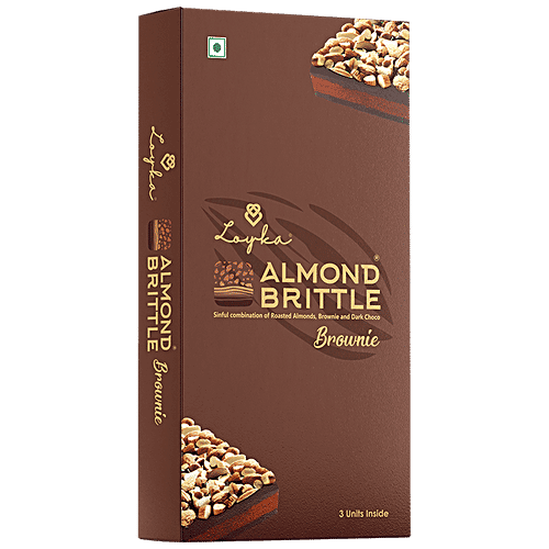 Loyka Almond Brittle Brownie Solo 17G