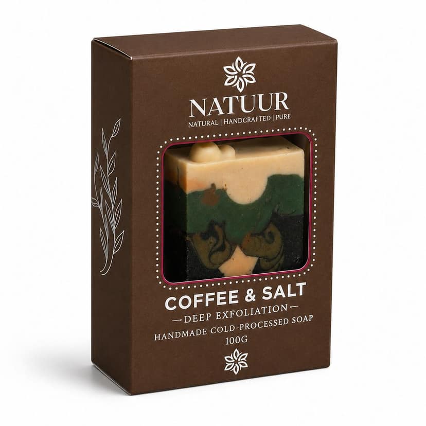 REVIVE Coffee & Himalayan Salt Artisanal Cold Processed Beauty Bar