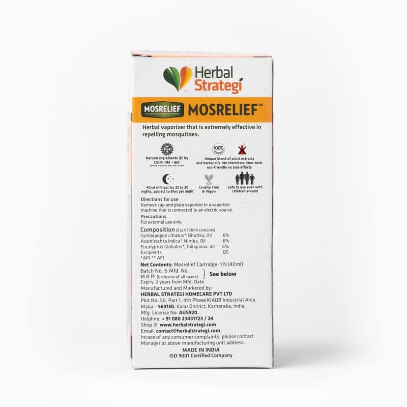 Herbal Strategi Mosquito Vaporizer 40 ML view 2