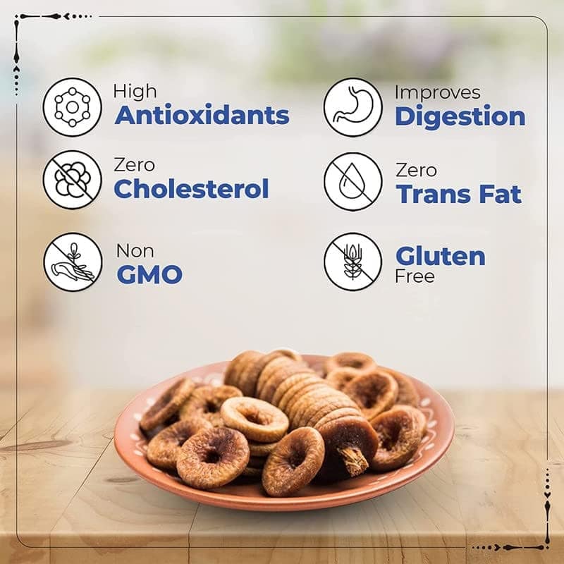 The Dried Fruit COMPANY Anjeer Dried Figs Natural Whole In Fresh For Body Mass Loss Good For Physical Health Increases Immunity 500 gm view 2