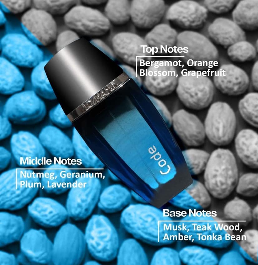 Lomani Code 100ml (M) - Eau De Toilette (EDT) – Perfume for Men view 2