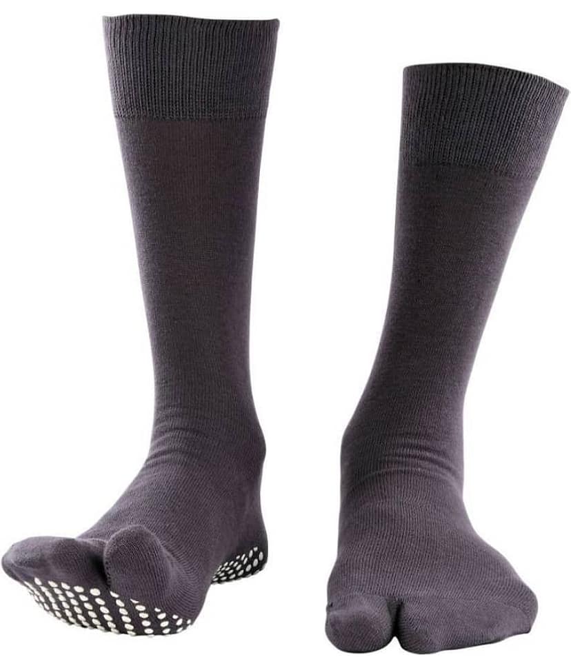 NOFALL Gray Casual Thumb Socks view 2