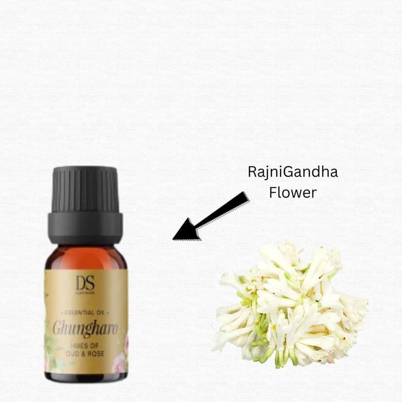 Chann Studio Exotic Aromas Ghungharo Essential Oil: Lavender, Lemongrass, Jasmine, Mogra, Rose | 100% Pure & Natural Essential Oil | Best for Aromatherapy | Aromatherapy Fragrance Oil for Home & Mind | 15ml Bottles - Set of 3 view 2