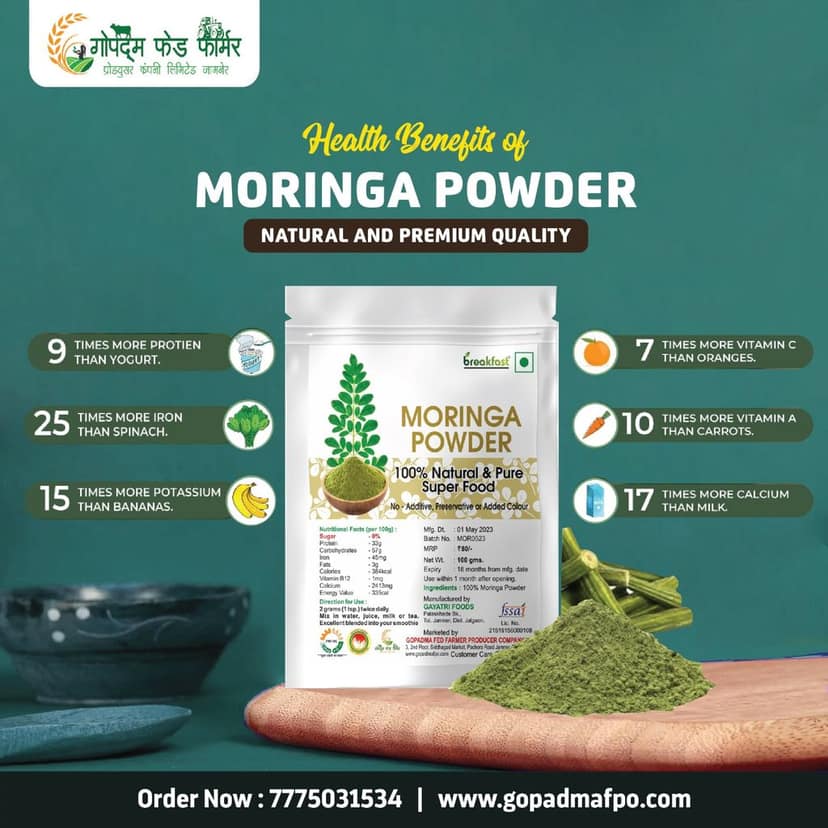 MORINGA POWDER view 2