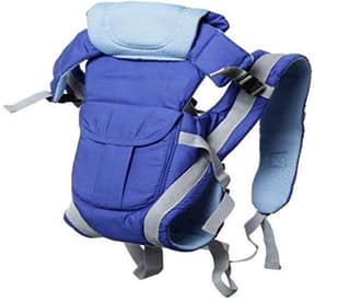 Antil's Baby Carrier Bag/Adjustable Hands Free 4 in 1 Baby/Baby sefty Belt/Child Safety Strip/Baby Sling Carrier Bag/Baby Back Carrier Bag Front Carry Facing (Dark Blue) Antil's Baby Carrier Bag/Adjustable Hands Free 4 in 1 Baby/Baby sefty Belt/Child Saf