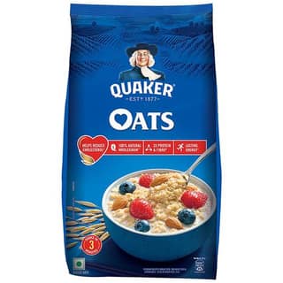 Quaker Oats - Natural Wholegrain, Nutritious Breakfast Cereals, Dalia Porridge, Easy To Cook, 1.5 kg Pouch