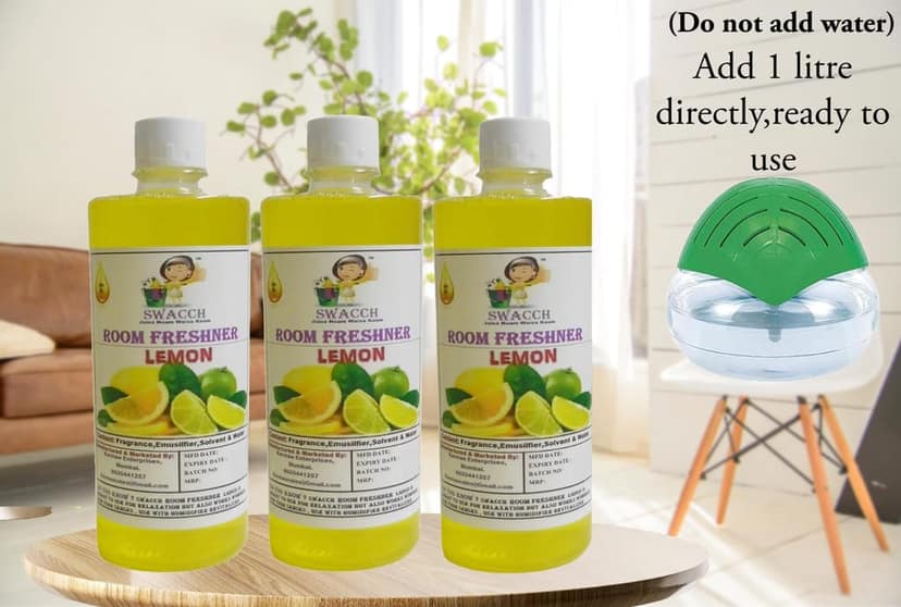 Swacch Room Freshner (500ml) (Pack of 3) Lemon view 2