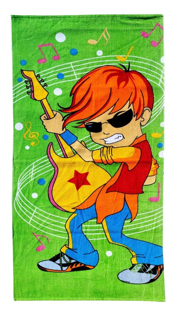 Mandhania Cotton Cartoon Printed Kids Bath Towels for Boys N Girls Pack of 1 view 2