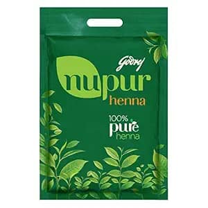 Godrej Nupur Mehendi Henna Powder 9herbs Shiny Silky Hair - 25 g