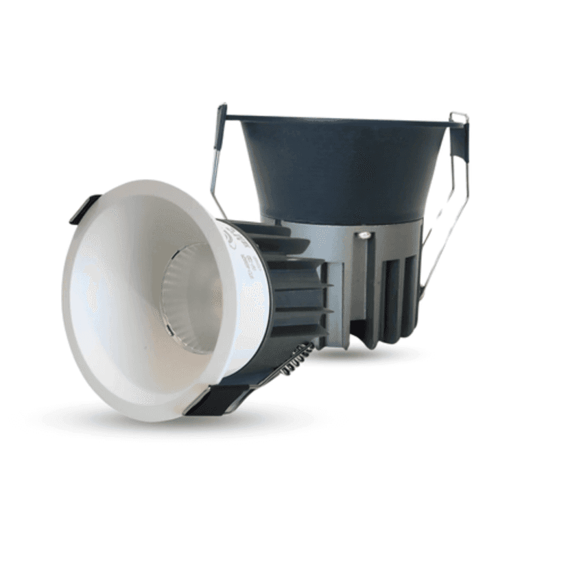 SPARKWORLD 12W LED Surface COB Spot Light Black Body with Rose Gold Reflector | Natural White Ceiling Focus Light | Pack of 1 view 2