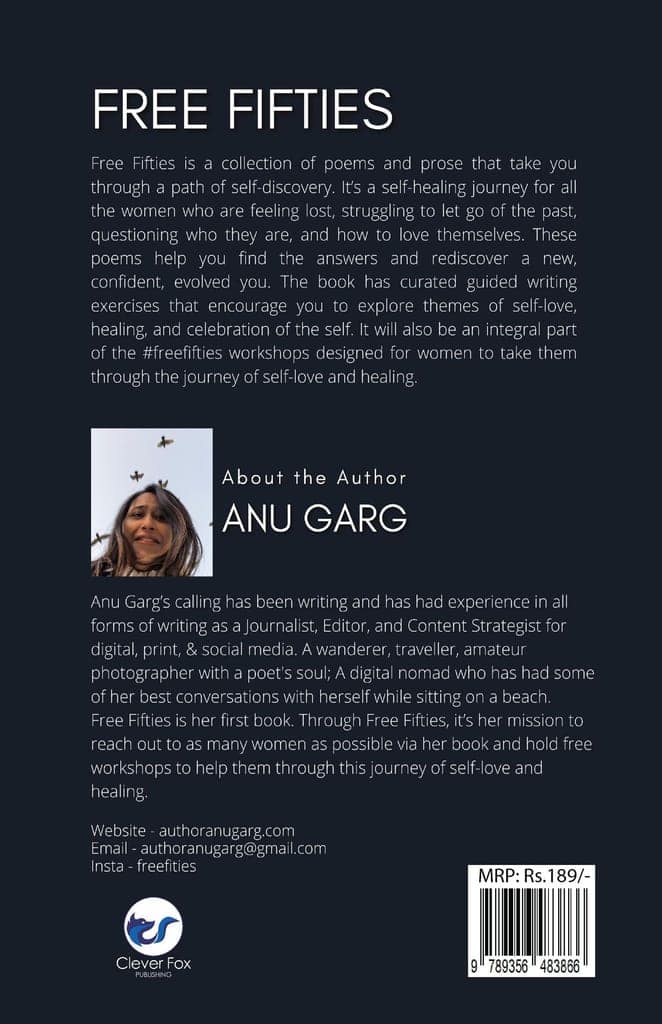 Free Fifties: A guided journey of self-healing, self-reflection & self-love for woman above 50 [Paperback] Anu Garg view 2