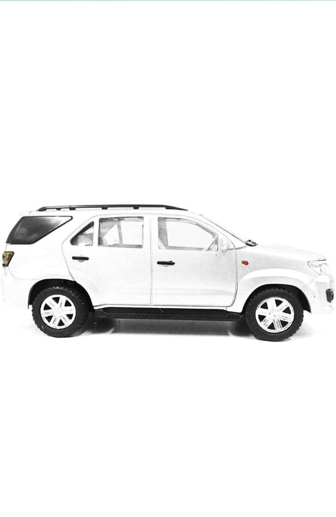 Mehtab Car Model Toy Vehicles Fortuner Car Toys for Children Kids Gifts (Pack of 1,White) view 2