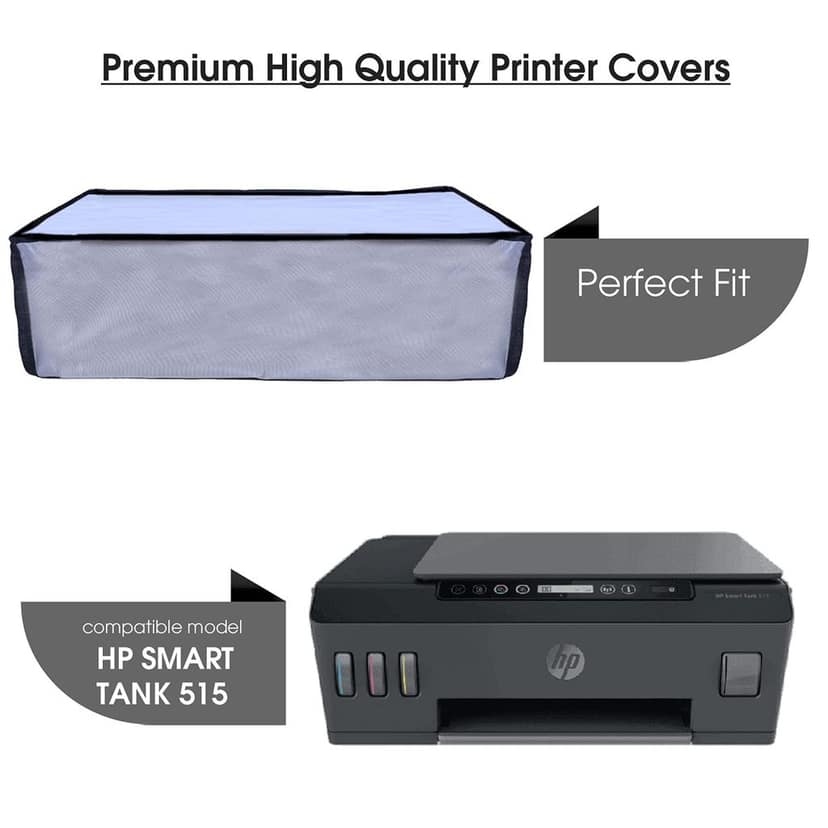 Palap Super Premium Dust Proof Printer Cover for HP Smart Tank 515 (Grey, 49.7 x 42.3 x 20.8 cm) view 2