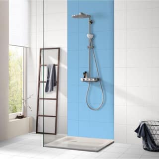 Orientbell Wall Tiles Plain White 5 Pcs