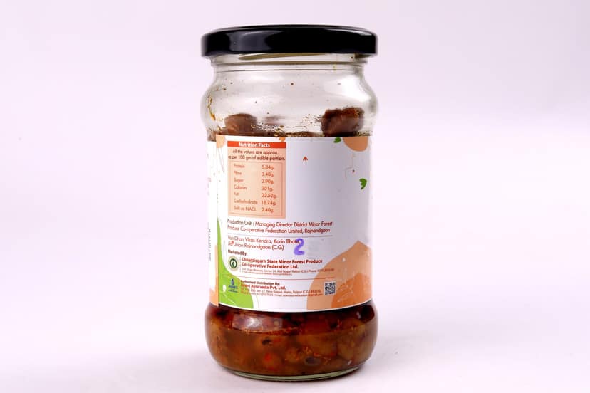 Chhattisgarh Herbals Mahua Pickle | 450gm view 2
