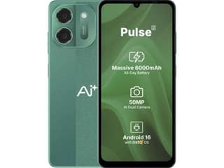 Ai+ Pulse 2 Smartphone, 4GB RAM, 64GB Storage - Green