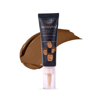 LoveChild Masaba Skip Everything 4-in-1 Skin Tint, Primer, Moisturizer, Sunscreen SPF 20 & Foundation, Blurring Serum Tint, Seamless Coverage & Natural Finish, Tough Toffee (Toffee) 10ml LoveChild Masaba Skip Everything 4-in-1 Skin Tint, Primer, Moisturi