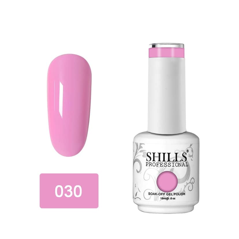 SHILLS PROFESSIONAL Uv/Led Soak Off Gel Glossy Finish Polish Color Shade 30,15 Ml SHILLS PROFESSIONAL Uv/Led Soak Off Gel Glossy Finish Polish Color Shade 30,15 Ml - Shade 030 / 15 ml (Pack of 1) view 2