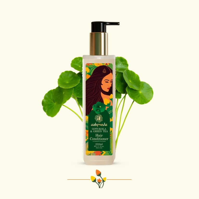 ashpveda Green Tea & Gotukola Hair Conditioner