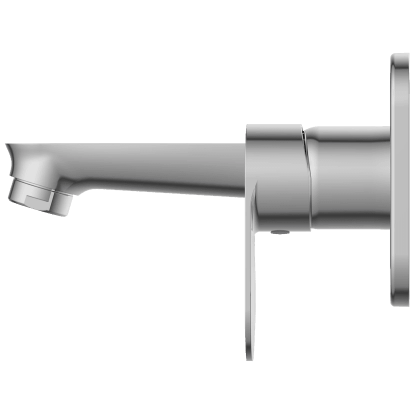 SL-2667 Exposed Part Kit For Single Lever Basin Mixer Wall Mounted With Consisting Of Operative Lever, Basin Spout & Wall Flange view 2