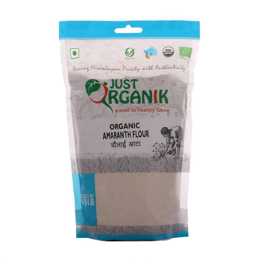 Just Organik Amaranth Flour 1 Kg (2x500g), 100% Organic Product view 2