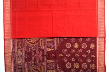 Mandir Kala Sambalpuri Saree