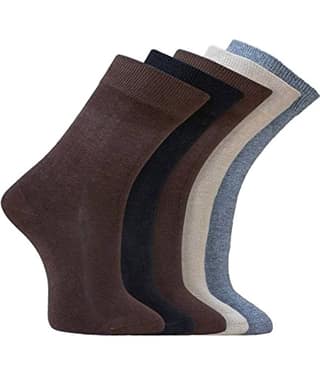 Tahiro Multicolour Cotton Socks - Pack Of 5