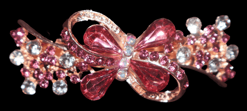 Crystal Butterfly Hair Accessory