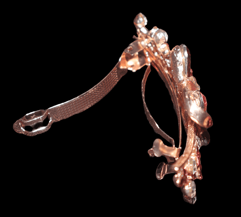 Crystal Butterfly Hair Accessory view 2