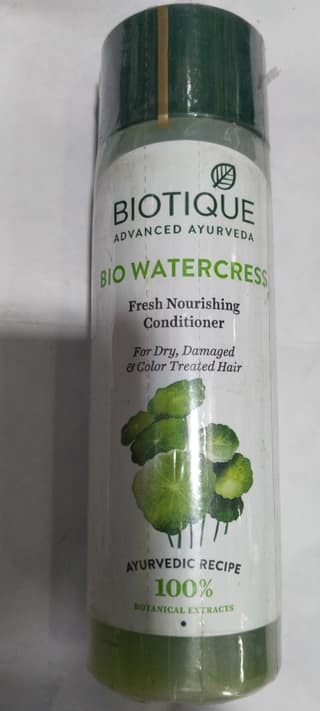 Biotique Advanced ayurveda Bio watercress Fresh nourishing Conditioner