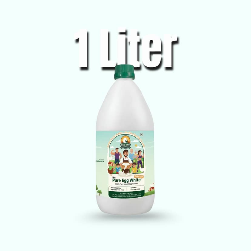 EggRaw Pure Egg White (1 Litre)