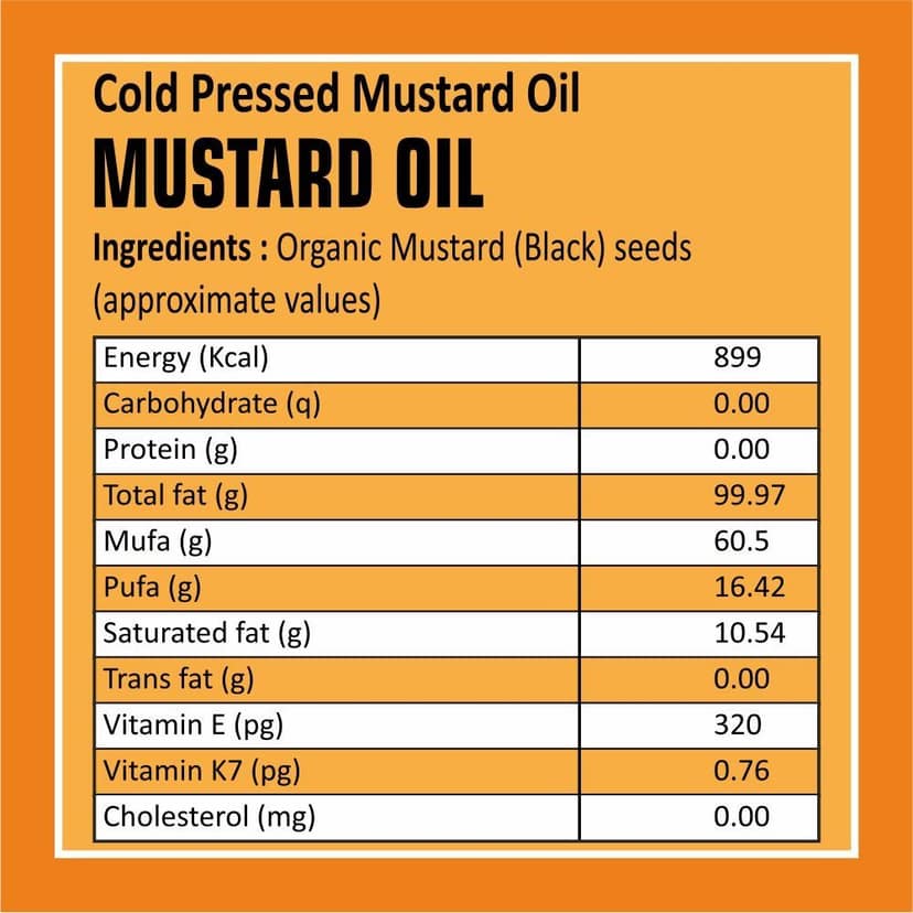 Mustard Oil (pack of 3) view 2