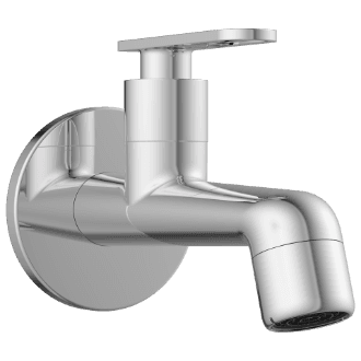 IX-2803 Long Nose Bib Tap With Wall Flange view 2