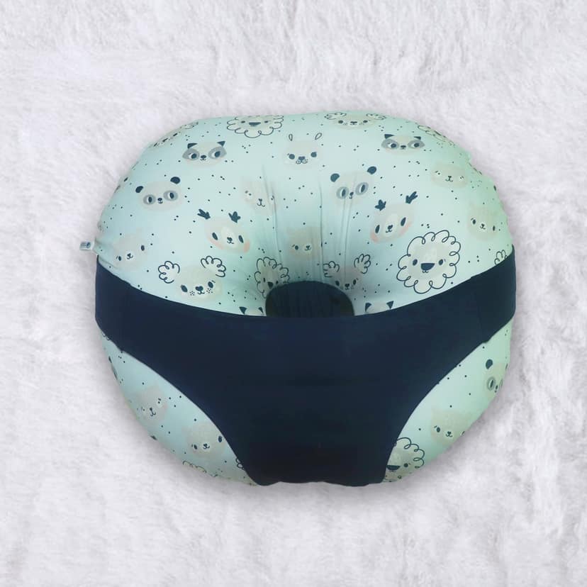 Kradyl Kroft 5in1 Baby Feeding Pillow with 100% Cotton Removable Cover | Breastfeeding Pillow | Nursing Pillow with Belt and Hoop (Koala) Kradyl Kroft 5in1 Baby Feeding Pillow with 100% Cotton Removable Cover | Breastfeeding Pillow | Nursing Pillow with