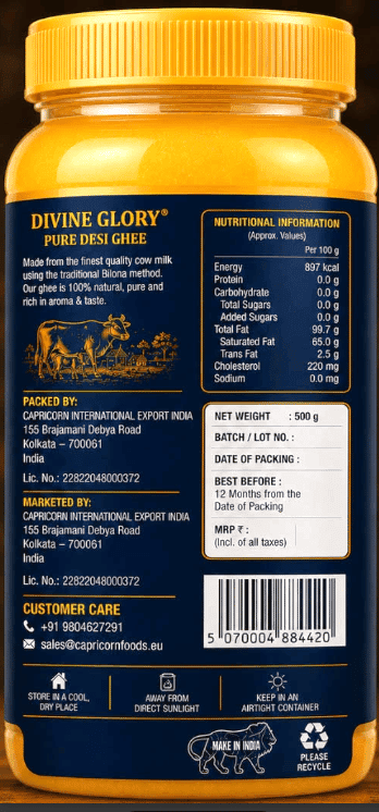 Divine Glory Cow Ghee, 500g view 2