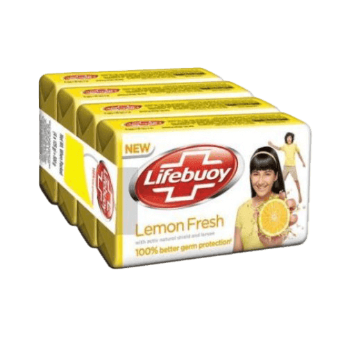 Lifebuoy Bathing Soap Lemon Fresh 4 x Rs.10/-